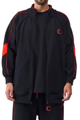 BUZO CLEMONT MUTO NEGRO/ROJO