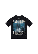 CAMISETA PURE PUR21534 OVERSIZED NEGRO