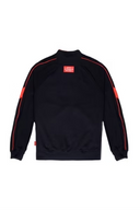 BUZO CLEMONT MUTO NEGRO/ROJO