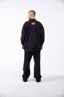 BUZO CLEMONT MUTO NEGRO/ROJO
