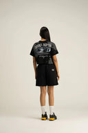 CROP TOP AP CROWN CURRENTS BLACK