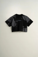 CROP TOP AP CROWN CURRENTS BLACK