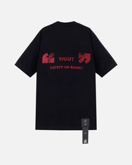 CAMISETA Y/OUT PLANE NEGRO