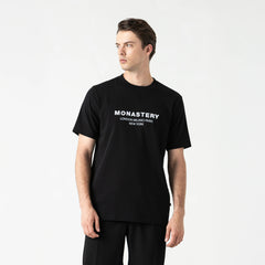 CAMISETA MONASTERY SHARAM BLACK