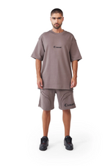 CAMISETA CLEMONT PATEMA OVERSIZED TAUPE
