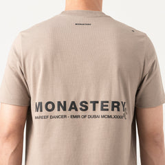 CAMISETA MONASTERY APPLEJACK TAUPE GRAY