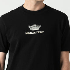 CAMISETA MONASTERY CROWN BLACK
