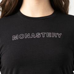 CAMISETA MONASTERY WOMEN MAEL BLACK