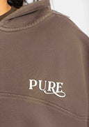 BUZO PURE PUR21536 BOXY FIT CAFÉ