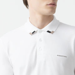 CAMISETA POLO MONASTERY SARDEN WHITE