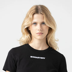 CAMISETA MONASTERY WOMEN SERENITY BLACK