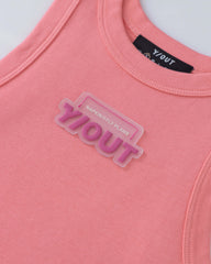 CROP TOP Y/OUT GATE ROSADO