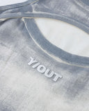 CROP TOP Y/OUT HUB GRIS CLARO