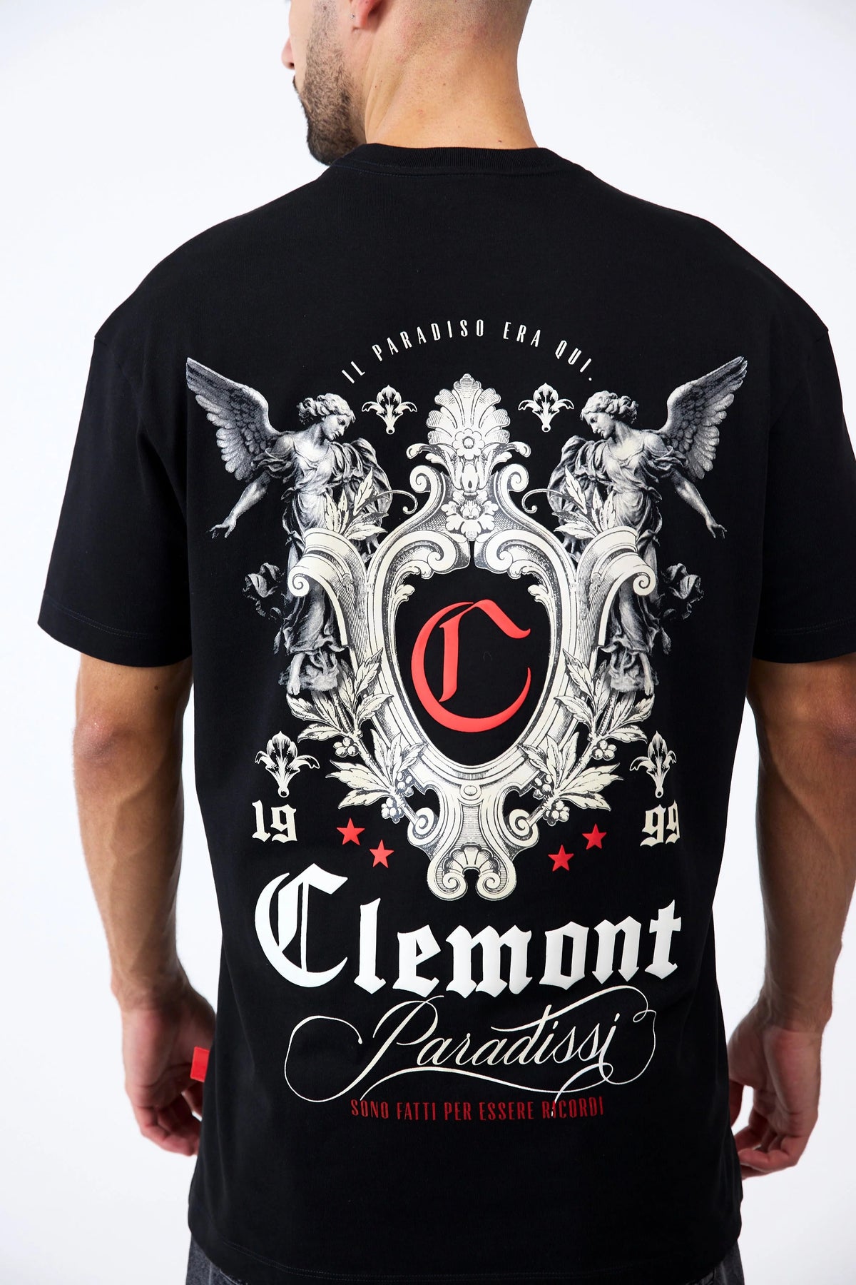 CAMISETA CLEMONT EUFORIA NEGRO