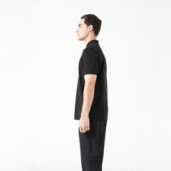 CAMISETA POLO MONASTERY BRUNELLO BLACK