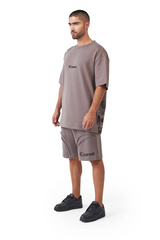 CAMISETA CLEMONT PATEMA OVERSIZED TAUPE