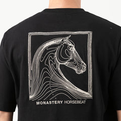 CAMISETA MONASTERY 7C OVERSIZED BLACK