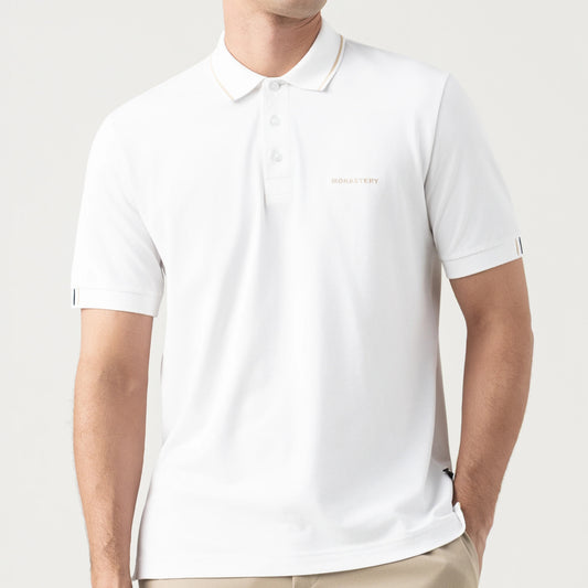 CAMISETA POLO MONASTERY MARENGO WHITE