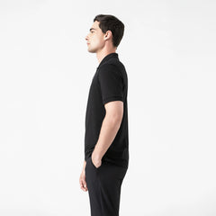 CAMISETA POLO MONASTERY OTHAR BLACK