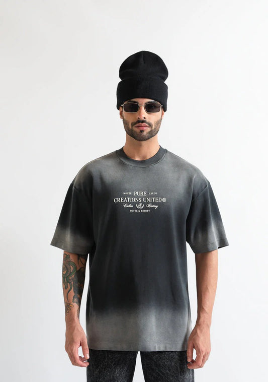 CAMISETA PURE PUR19779 NEGRO