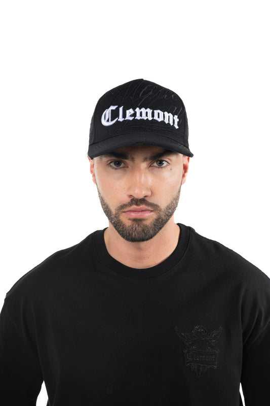 GORRA CLEMONT ARGENTO NEGRO
