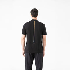 CAMISETA POLO MONASTERY BRUNELLO BLACK