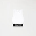 TOP MONASTERY WOMEN CLAIRE KNITTED WHITE