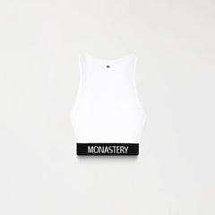 TOP MONASTERY WOMEN CLAIRE KNITTED WHITE