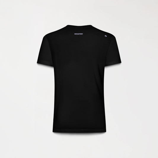 CAMISETA MONASTERY WOMEN SERENITY BLACK