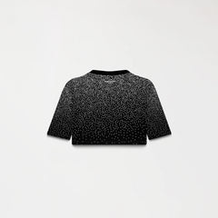 CROP TOP MONASTERY TESSIE BLACK