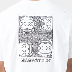 CAMISETA MONASTERY TROYA WHITE