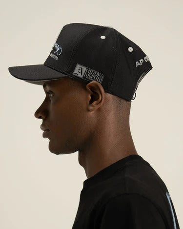 GORRA AP CROWN WHIRL BLACK