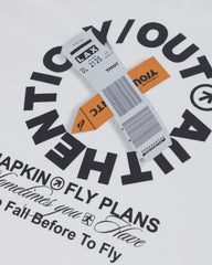 CAMISETA Y/OUT LAX BLANCO