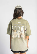 CAMISETA PURE PUR21574 OVERSIZED VERDE