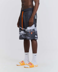 SHORT Y/OUT JFK NEGRO