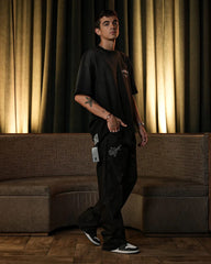 PANTALON Y/OUT SMOKE BLACK