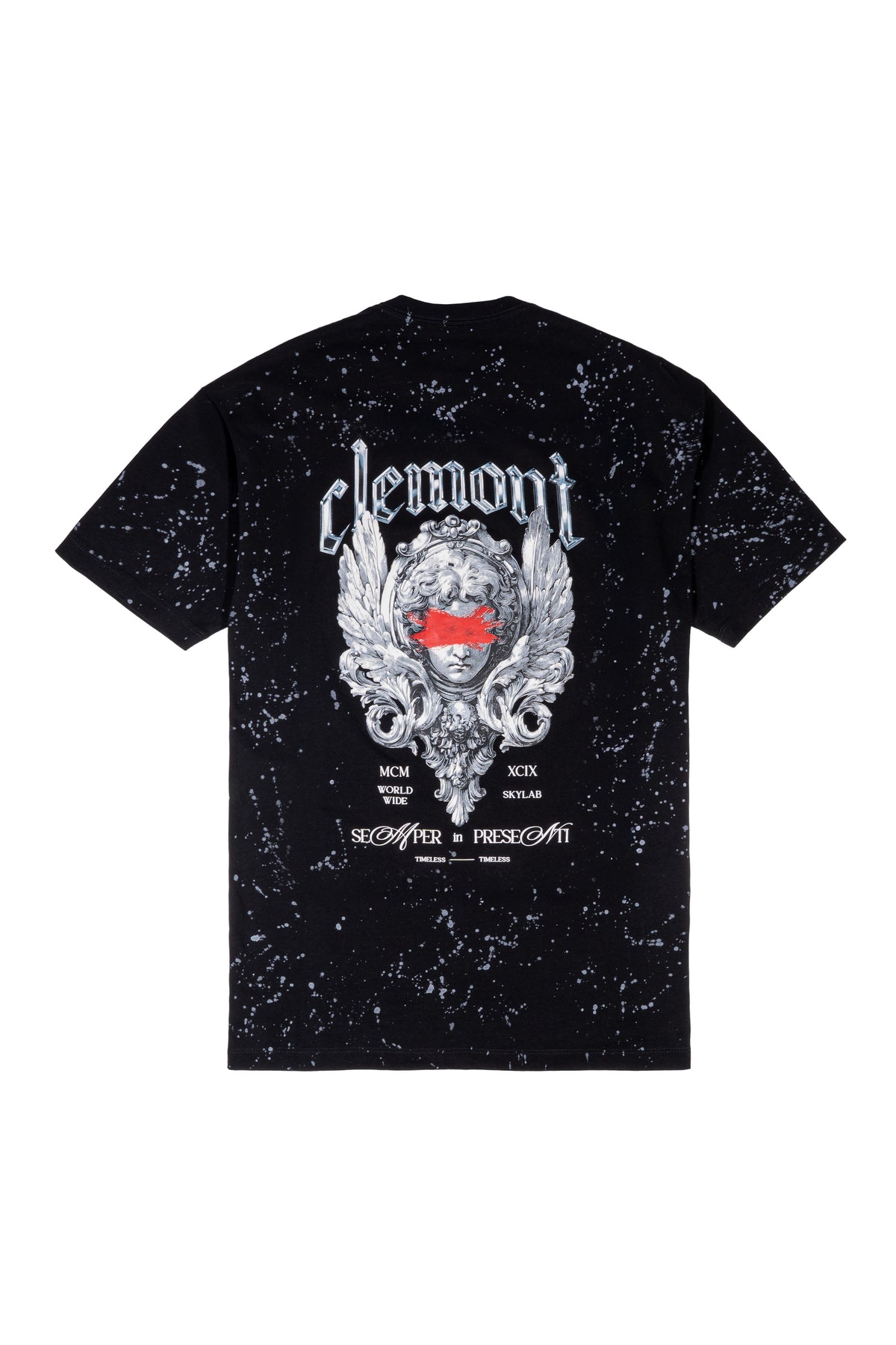 CAMISETA HOMBRE MACCHIA NEGRO