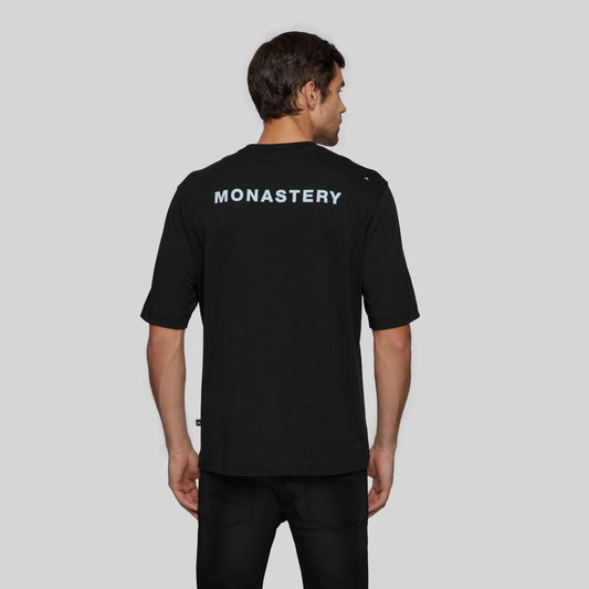 CAMISETA MONASTERY ORUX OVERSIZE BLACK