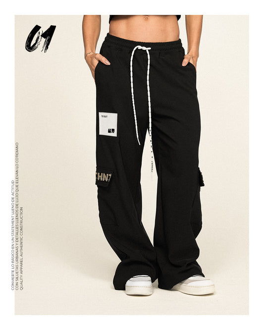 PANTALON Y/OUT MUJER TAPE BLACK