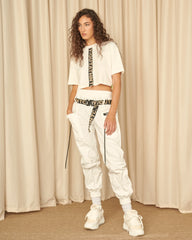 PANTALON Y/OUT MUJER NO MESS WHITE I2072