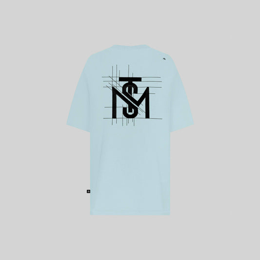 Camiseta Monastery Roc Oversize Baby Blue