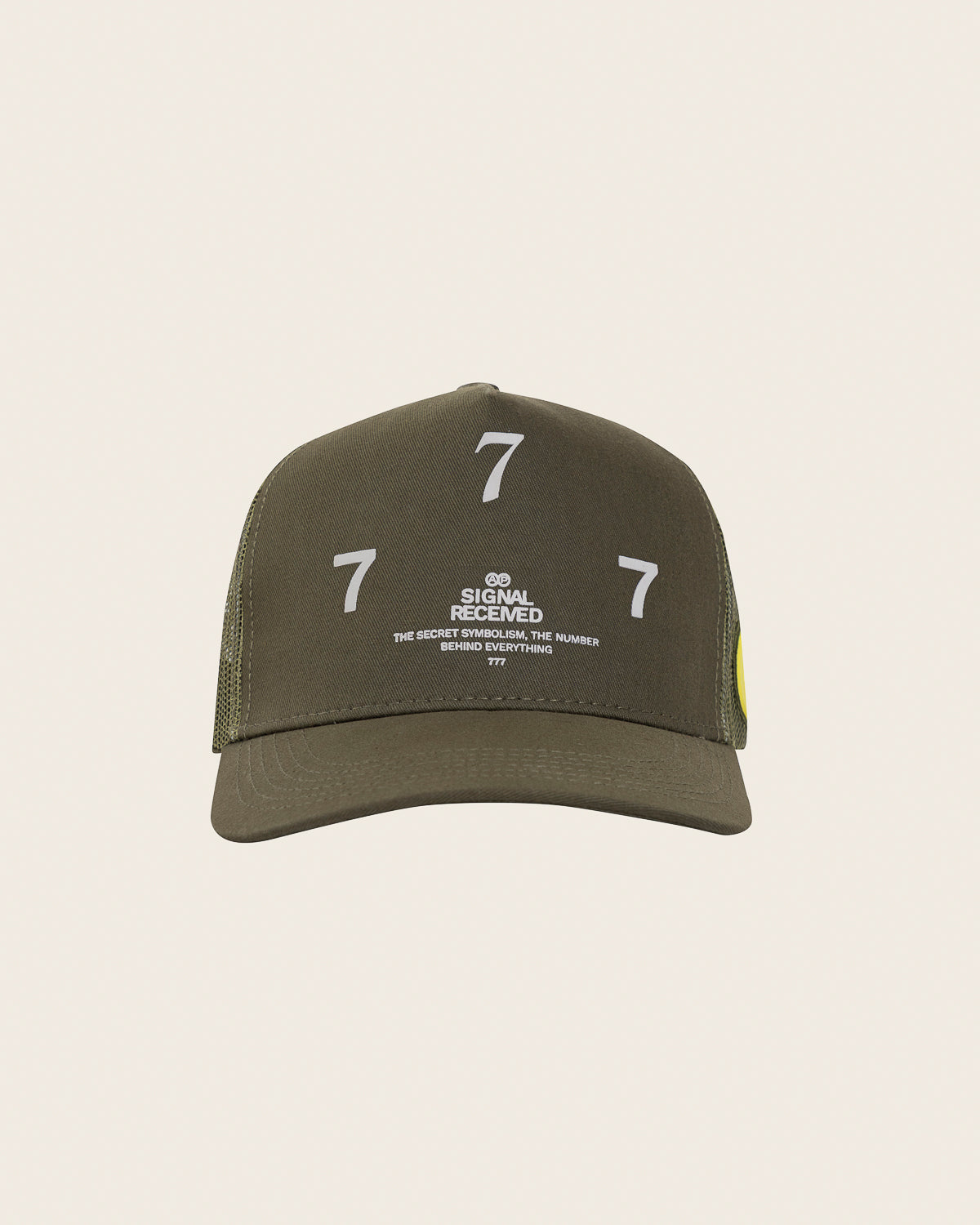 GORRA AP CROWN SIETE VERDE