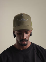 GORRA AP CROWN SIETE VERDE