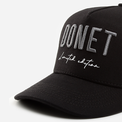 GORRA DONET IMPREMTA NEGRA GRIS