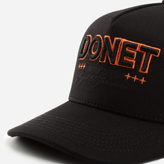 GORRA DONET REVOLTA NEGRA NARANJA