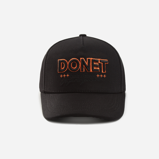 GORRA DONET REVOLTA NEGRA NARANJA