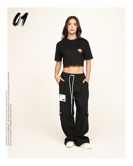 PANTALON Y/OUT MUJER TAPE BLACK