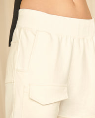 PANTALON Y/OUT MUJER MIXED WHITE I2075