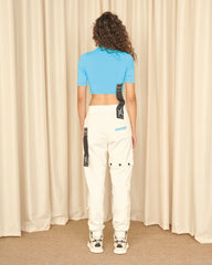 PANTALON Y/OUT MUJER MIXED WHITE I2075